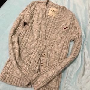 Hollister wool cardigan sweater